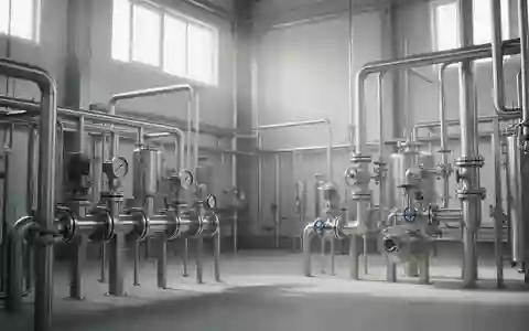 Moderne industrielle Anlage mit Edelstahlrohren in einer ChemieproduktionsstĂ€tte. - Foto: ĂŒber boerse-global.de