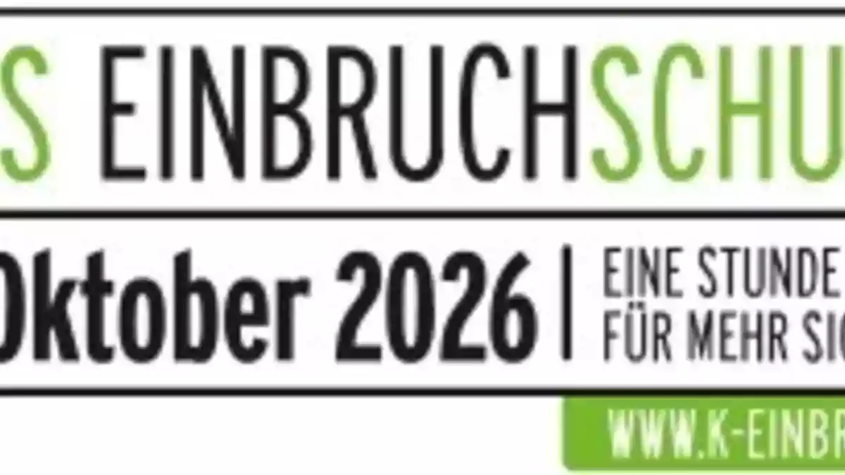 POL-GÖ: (347/2026) Tag des Einbruchschutzes am 25.10.2026: Polizei Göttingen bietet Beratung am Infotelefon an - Bild: presseportal.de