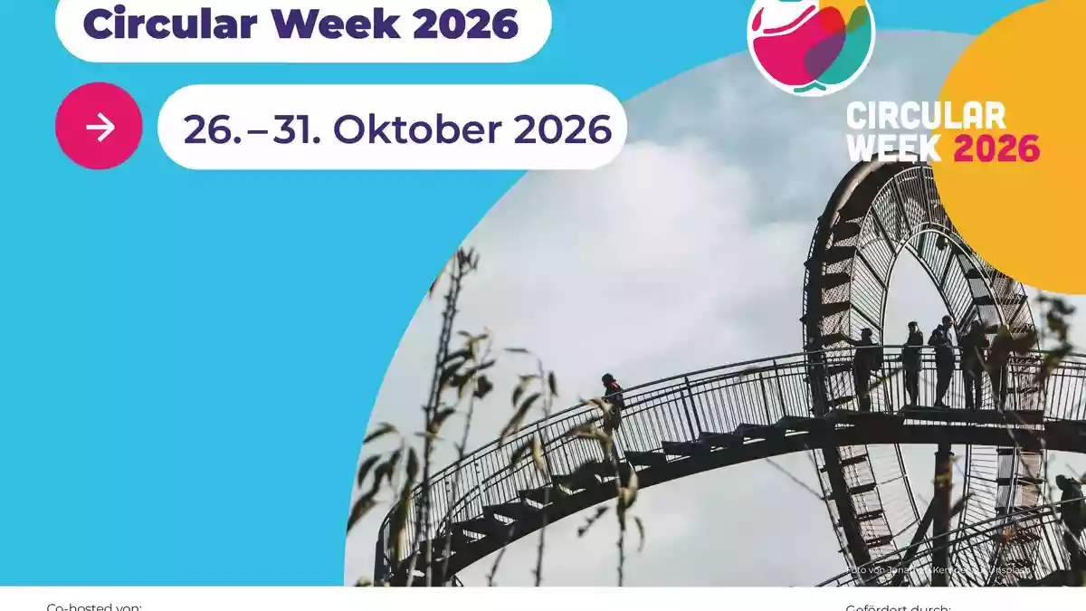 Wegschmeißen oder reparieren? Die Circular Week 2026 zeigt auf, warum Kreislaufwirtschaft uns alle betrifft - Bild: presseportal.de