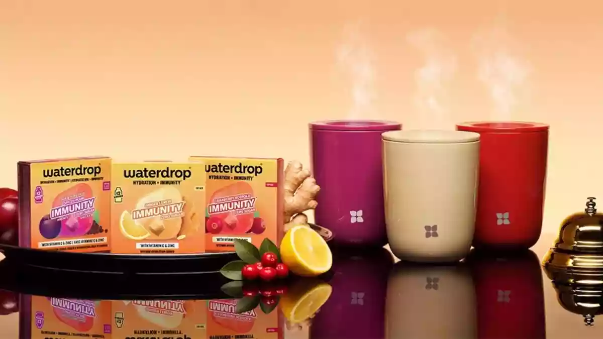 Immunity is an inside job. / waterdrop® lanciert mit Hydration + Immunity eine neue Kategorie für die kalte Jahreszeit - Bild: presseportal.de