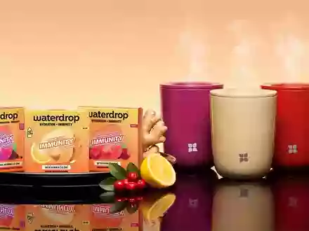 Immunity is an inside job. / waterdrop® lanciert mit Hydration + Immunity eine neue Kategorie für die kalte Jahreszeit - Foto: presseportal.de