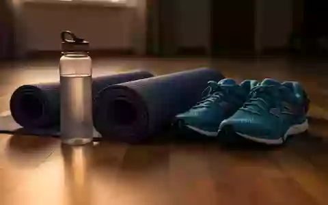 Symbolbild: Yogamatte, Trinkflasche und Laufschuhe - Foto: über boerse-global.de