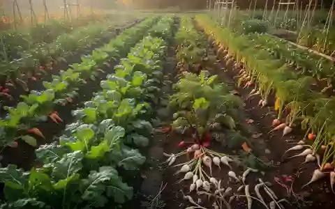 Ein üppiger Gemüsegarten mit einer Vielfalt an Pflanzen in natürlichem Licht. - Foto: über boerse-global.de