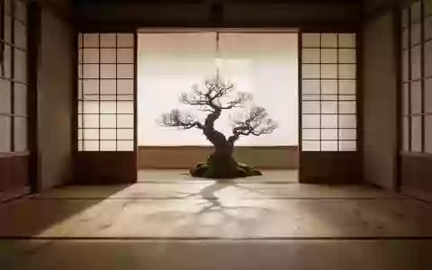 Ein minimalistischer Meditationsraum mit Holzboden und sanftem, natürlichem Lichteinfall, der eine Atmosphäre der Ruhe ausstrahlt. - Foto: über boerse-global.de