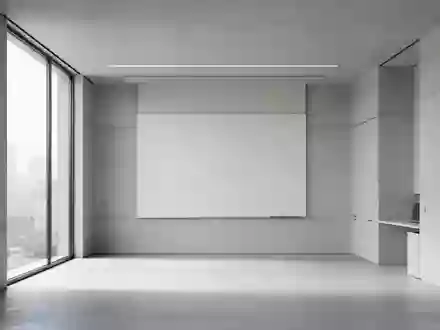 Ein minimalistischer, heller Arbeitsraum mit klaren Linien und natürlichem Lichteinfall, der eine ruhige und professionelle Atmosphäre vermittelt. - Foto: über boerse-global.de