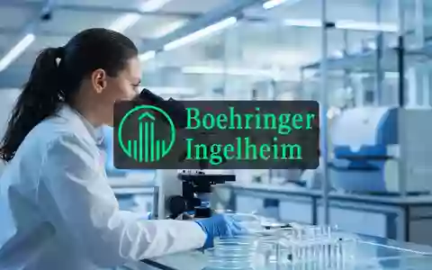 Abstraktes, hochmodernes pharmazeutisches Labor mit digitalen Datenvisualisierungen für medizinische Innovationen. - Foto: über boerse-global.de