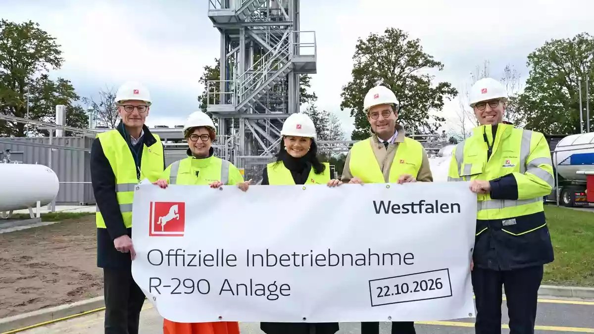 Westfalen-Gruppe investiert Millionenbetrag in die Produktion natürlicher Kältemittel - Bild: presseportal.de