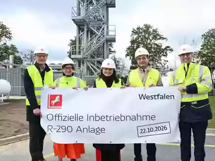 Westfalen-Gruppe investiert Millionenbetrag in die Produktion natürlicher Kältemittel - Foto: presseportal.de