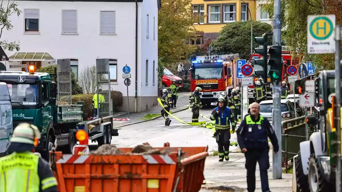 FW-EN: Brandmeldealarm am Morgen und Gasleckage im Ortsteil Wengern - Bild: presseportal.de