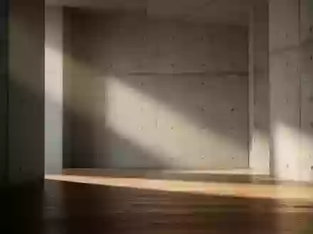 Ein minimalistischer, lichtdurchfluteter Raum mit klaren architektonischen Linien und sanften Schatten. - Foto: über boerse-global.de