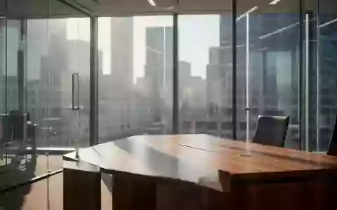 Ein modernes, helles Büro mit großen Glasfronten und Blick auf eine Stadt, das professionelle Stabilität symbolisiert. - Foto: über boerse-global.de