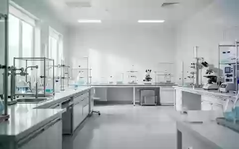 Steriler Laborraum mit Edelstahlausstattung und glatten Oberflächen in einer modernen medizinischen Einrichtung. - Foto: über boerse-global.de