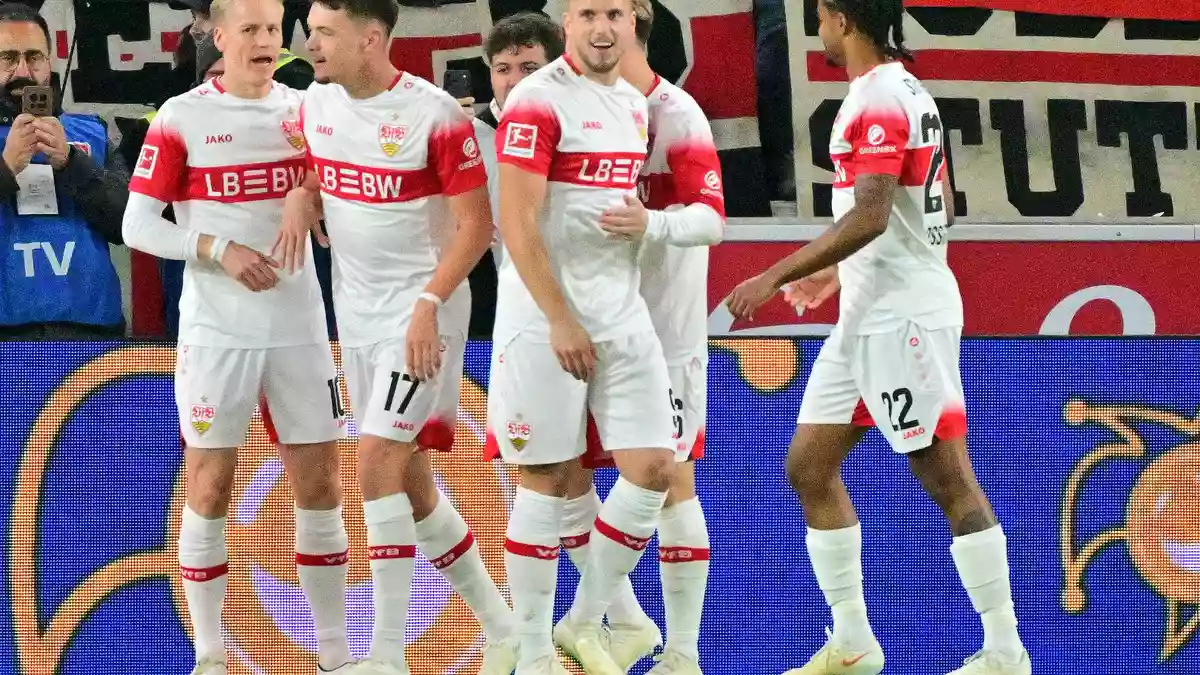 Der VfB ging früh in Führung. - Bild: Jan-Philipp Strobel/dpa