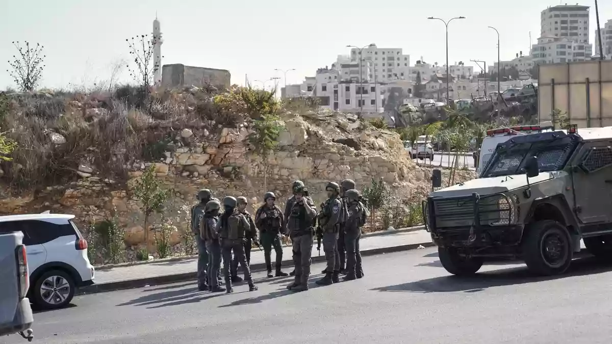 Israel startet nach eigenen Angaben eine Anti-Terror-Operation» im Raum Hebron.  - Bild: Mahmoud Illean/AP/dpa