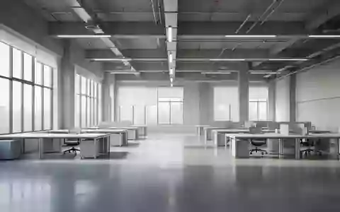 Ein minimalistischer, moderner Schulungsraum mit klaren architektonischen Linien und hellem Tageslicht. - Foto: über boerse-global.de