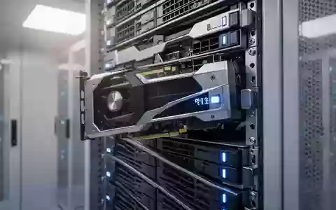 Ein moderner Hochleistungsserver mit Grafikprozessoren in einem professionellen Rechenzentrum. - Foto: über boerse-global.de