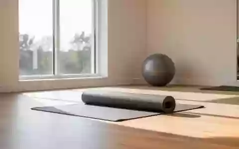 Ein heller, minimalistischer Raum für Physiotherapie mit Holzboden und Sportgeräten, der Bewegung und Wohlbefinden ausstrahlt. - Foto: über boerse-global.de