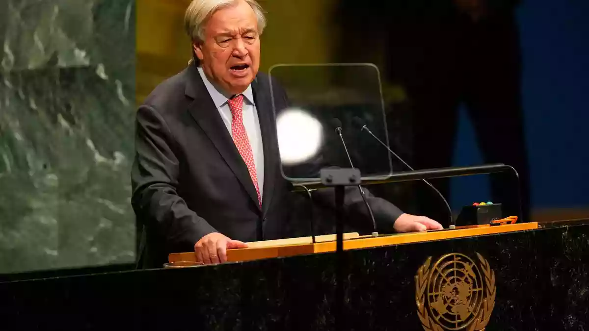 Guterres zeigte sich angesichts der Lage im Westjordanland besorgt. (Archivbild) - Bild: Yuki Iwamura/AP/dpa