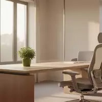 Ein heller, minimalistischer Büroraum mit einer Zimmerpflanze und natürlichem Tageslicht, der eine ruhige Arbeitsumgebung darstellt. - Foto: über boerse-global.de