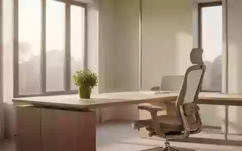 Ein heller, minimalistischer Büroraum mit einer Zimmerpflanze und natürlichem Tageslicht, der eine ruhige Arbeitsumgebung darstellt. - Foto: über boerse-global.de