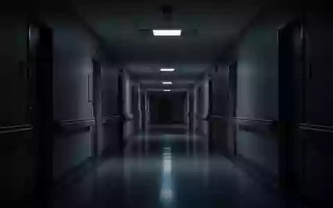 Ein leerer, ruhig beleuchteter Krankenhausflur in der Nacht mit spiegelndem Boden und gedämpftem Licht. - Foto: über boerse-global.de