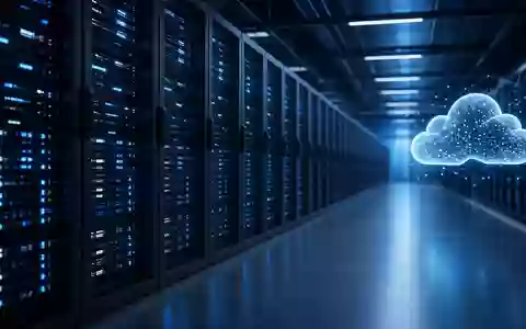 Moderne Rechenzentrumsinfrastruktur mit blau beleuchteten Server-Racks als Symbol für KI-Technologie. - Foto: über boerse-global.de