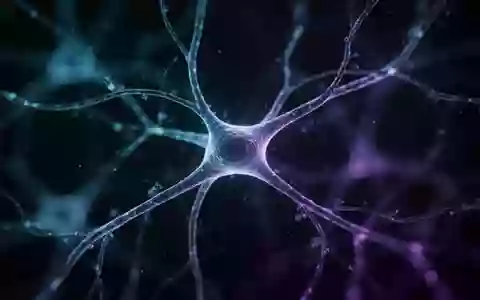 Abstrakte Darstellung neuronaler Netzwerke und synaptischer Verbindungen in bläulichen Farbtönen. - Foto: über boerse-global.de