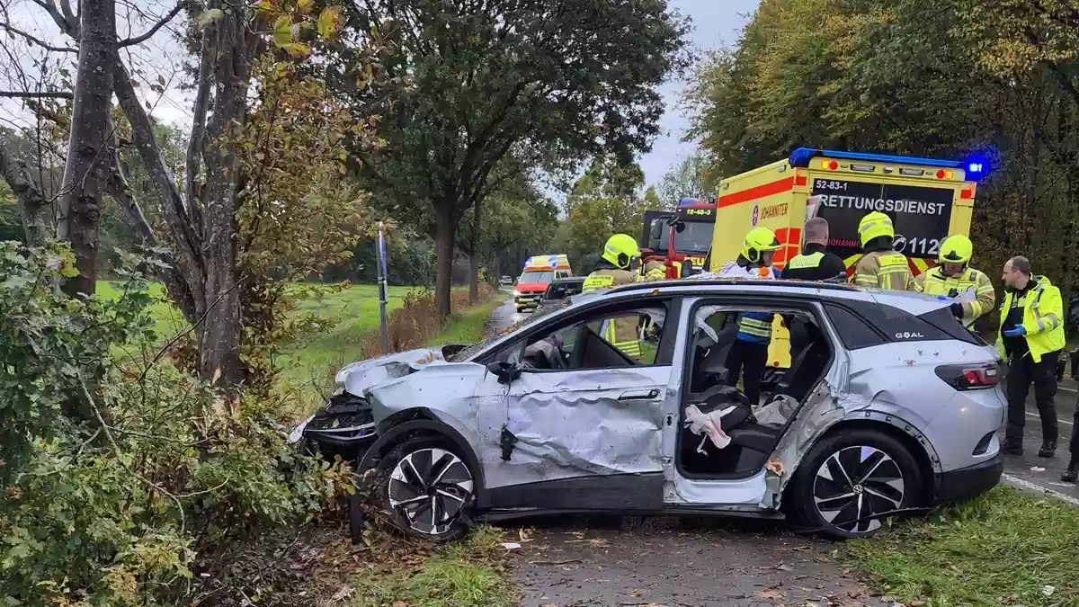 FW-OLL: schwerer Verkehrsunfall - Bild: presseportal.de