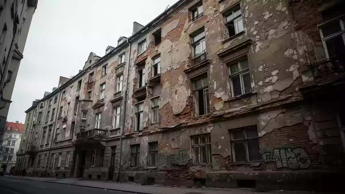 Berliner Mietshäuser verfallen: Fassadenteile treffen parkendes Auto