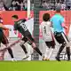 Janik Haberer (Nr. 19) dreht nach seinem Tor zum 1:1 jubelnd ab. - Bild: Harry Langer/dpa