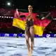 Jubel über WM-Silber: Helen Kevric. - Bild: Francisco Seco/AP/dpa