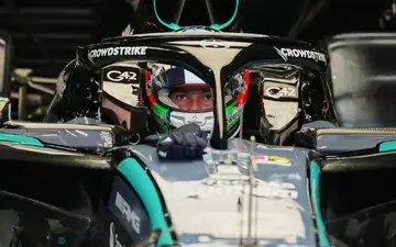 Als es drauf ankommt, zaubert Kimi Antonelli eine meisterliche Runde hin.  - Foto: Eric Vryn/FR172426 AP/AP/dpa
