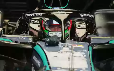 Als es drauf ankommt, zaubert Kimi Antonelli eine meisterliche Runde hin. - Foto: Eric Vryn/FR172426 AP/AP/dpa