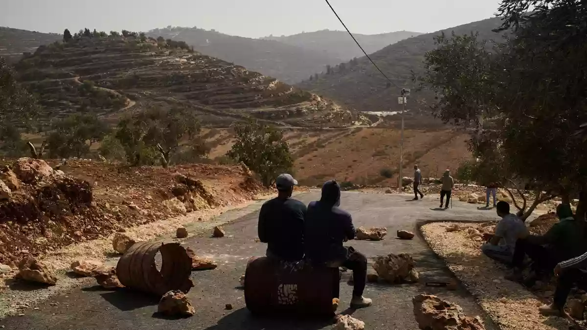 In Hebron hat die israelische Armee rund 2.000 Palästinenser aus ihren Häusern vertrieben.   - Bild: Leo Correa/AP/dpa
