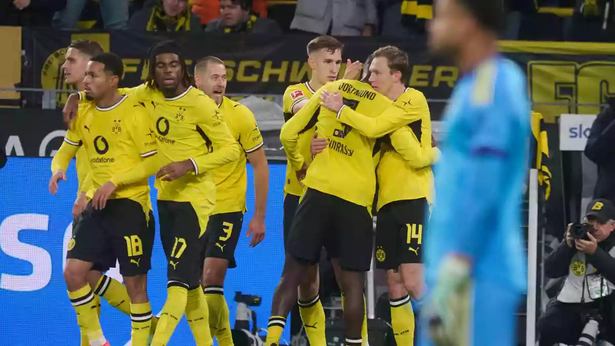 Wichtiger Heimsieg gegen Eintracht Frankfurt: Der BVB-Auftakt in eine wegweisende Woche ist gelungen.  - Bild: Bernd Thissen/dpa