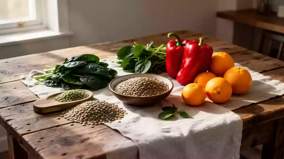 Eisenaufnahme verbessern: Vitamin C hilft, Hemmstoffe bremsen