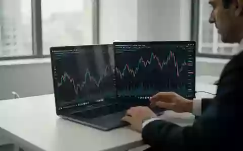 Ein Finanzanalyst arbeitet an einem modernen Schreibtisch in einem hellen Büro mit Fokus auf Markttrends. - Foto: über boerse-global.de