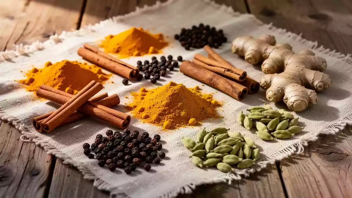 Ayurvedische Hausmittel: Gewürze und Kräuter für Beschwerden