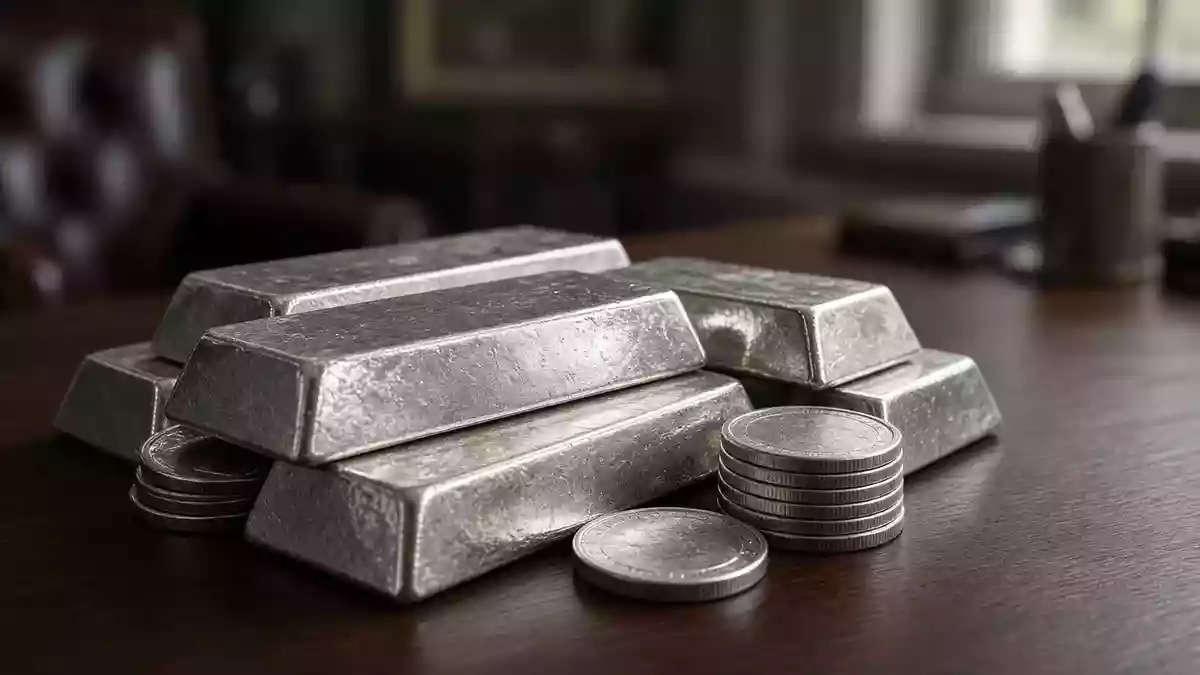 Silver Falls 5.6% on Week as UBS Sees $70 by December