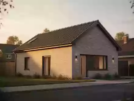 Ein Einfamilienhaus in einer ruhigen Wohngegend im weichen Licht der Abendsonne. - Foto: über boerse-global.de