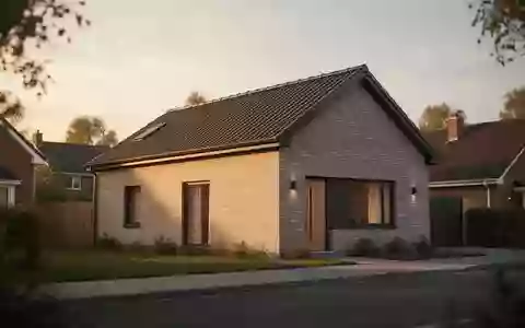 Ein Einfamilienhaus in einer ruhigen Wohngegend im weichen Licht der Abendsonne. - Foto: über boerse-global.de