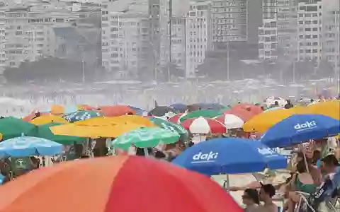 Strand der Copacabana in Rio de Janeiro, Brasilien (Archiv) - Foto: via dts Nachrichtenagentur