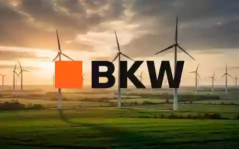 Moderne Windkraftanlagen in einer grünen Landschaft bei goldenem Licht als Symbol für erneuerbare Energien. - Foto: über boerse-global.de
