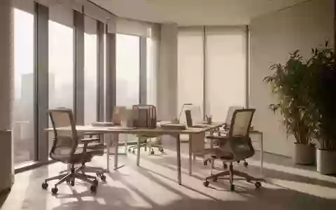 Ein heller, modern gestalteter Büroraum mit ergonomischen Möbeln und natürlichem Tageslicht. - Foto: über boerse-global.de