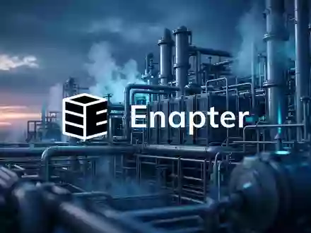 Abstrakte Darstellung einer modernen Wasserstoff-Elektrolyseanlage in einer professionellen Industrieumgebung. - Foto: über boerse-global.de