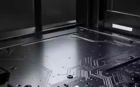 Ein minimalistischer Arbeitsplatz für Computerkomponenten mit gebürsteten Metalloberflächen und industriellem Design. - Foto: über boerse-global.de