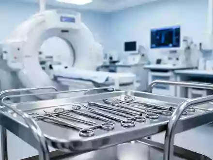 Ein steriler medizinischer Untersuchungsraum mit präzisen Instrumenten für die klinische Forschung. - Foto: über boerse-global.de