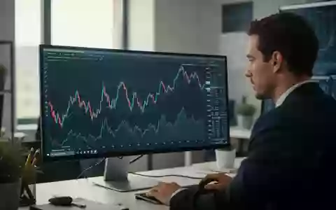 Ein Finanzanalyst betrachtet Markttrends auf einem Monitor in einem modernen Büro. - Foto: über boerse-global.de