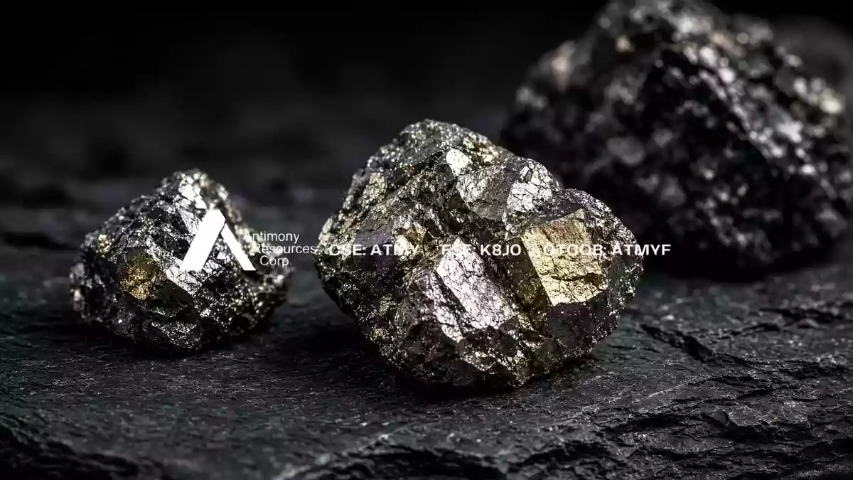 Antimony Resources Illustration mit AI erstellt.