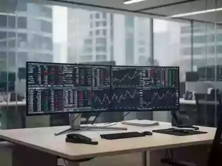 Börsenumfeld mit moderner Büroarchitektur und professioneller Finanzatmosphäre. - Foto: über boerse-global.de